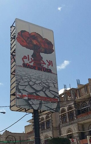 Yemen Bomb Sign