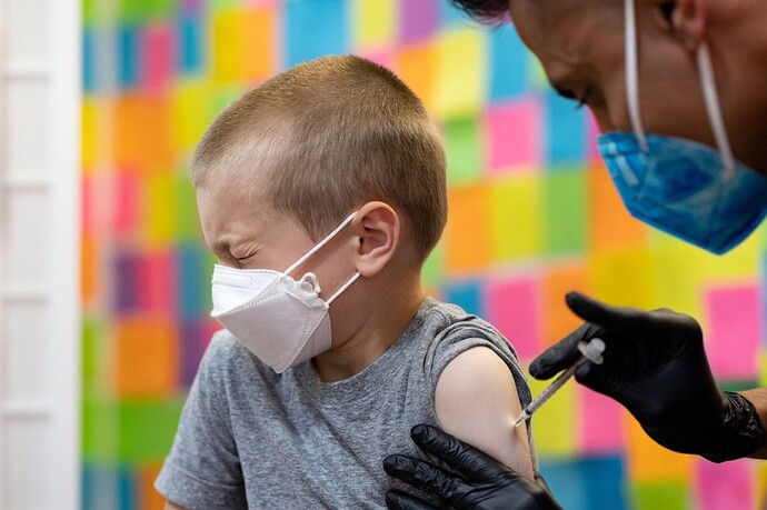 Children under 5 receive COVID-19 vaccines in Schwenksville