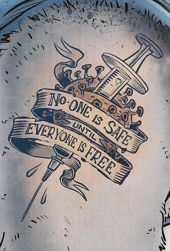 Noone is Safe till we are Free..
